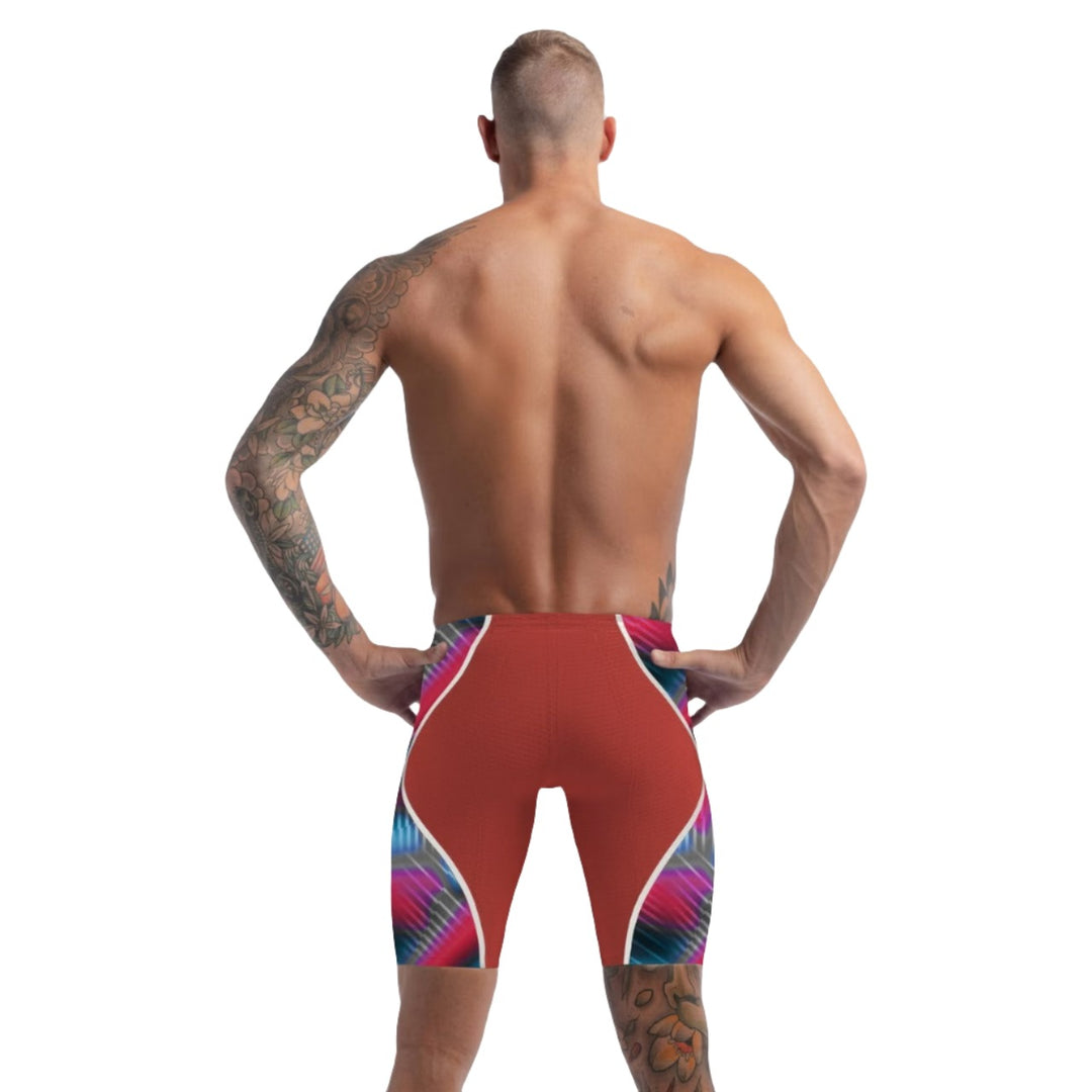 Speedo Men's Fastskin LZR Valor 2.0 Jammer | Red/Blue