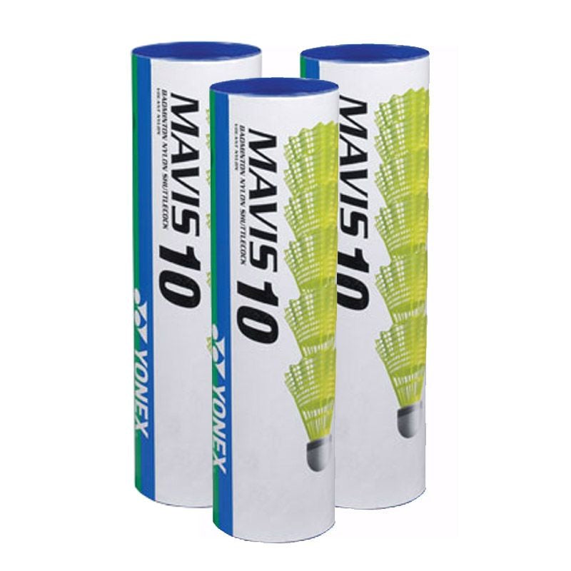 Yonex Mavis 10 Shuttlecock ( Pack Of 3 Cans )