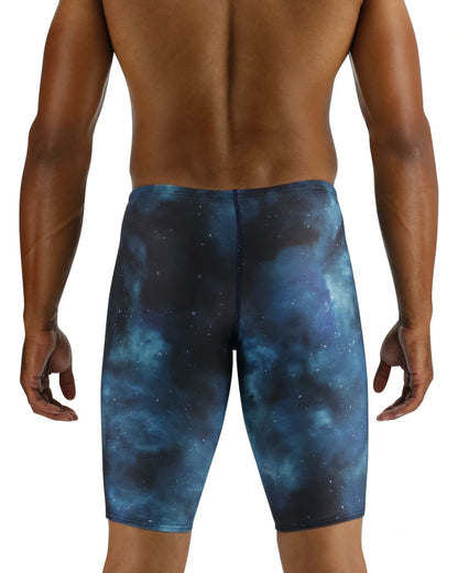 TYR Durafast Elite Men's Cosmic Night Jammer | Teal-Multi