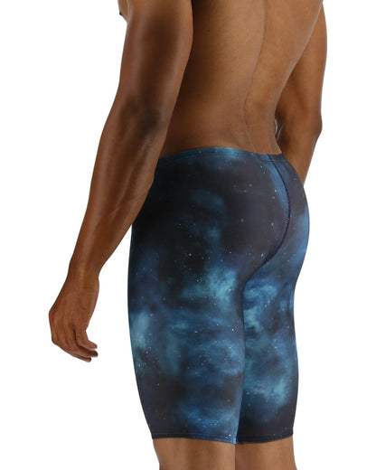 TYR Durafast Elite Men's Cosmic Night Jammer | Teal-Multi