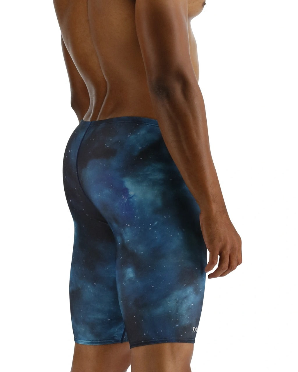 TYR Durafast Elite Men's Cosmic Night Jammer | Teal-Multi