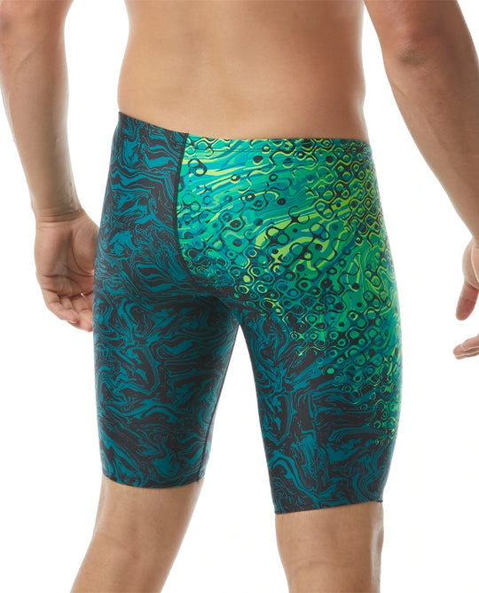 TYR Durafast Elite Men's Chroma Jammer Swimsuit | Green