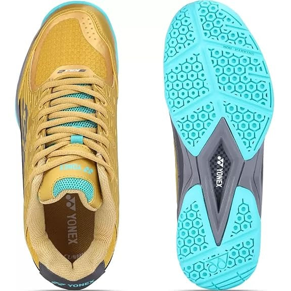 Yonex Tour Skill 2 Badminton Shoe - Sand Yellow/Metiorite