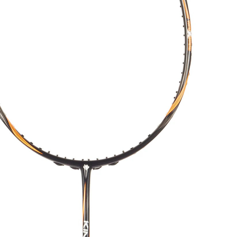 Carlton Kinesis Ultra S-Pro Badminton Racket (Unstrung) | Black/Orange