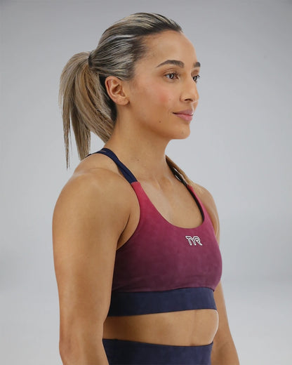 TYR Base Kinetic Women's Dual Strap Sports Bra | Ember