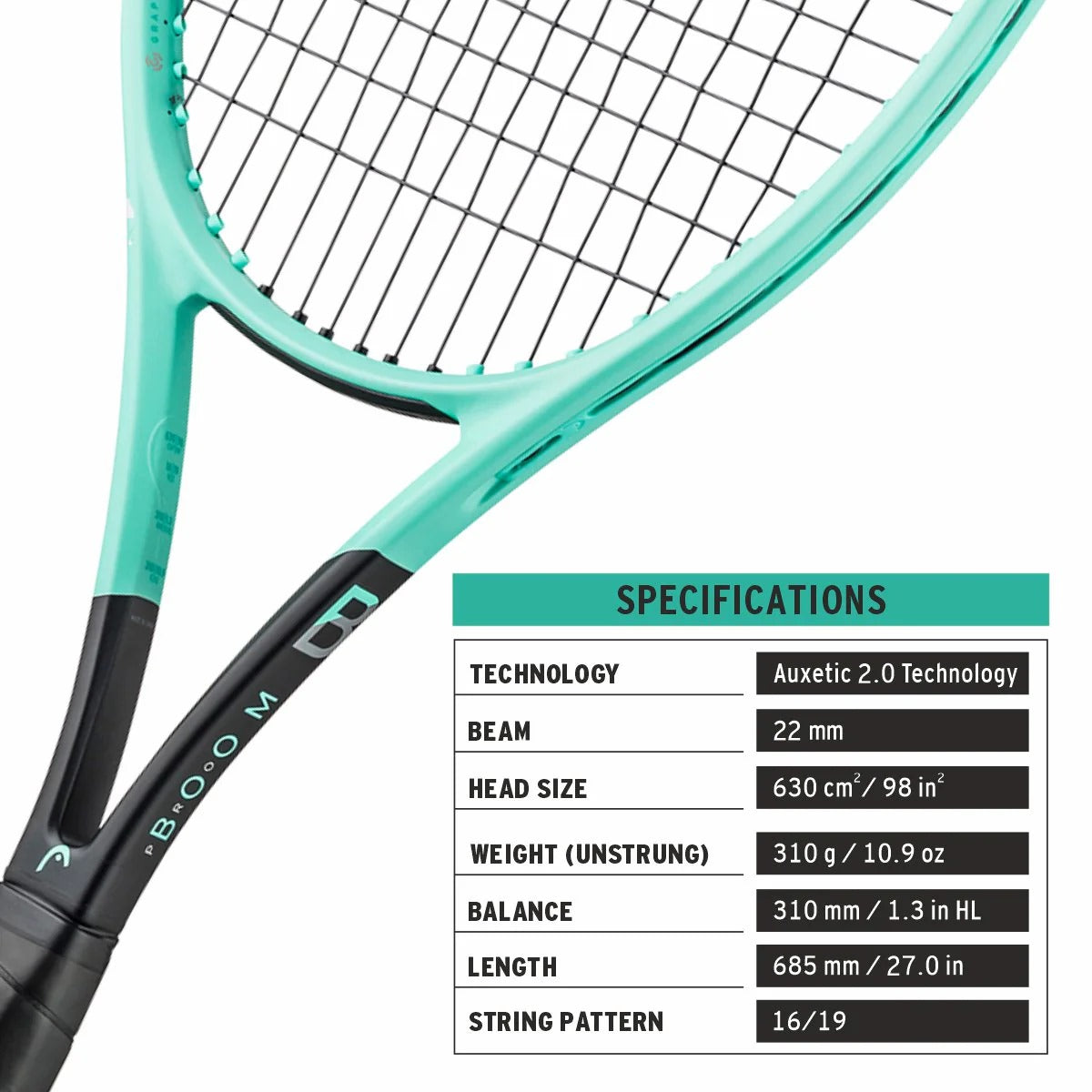 Head Boom Pro 2024 Tennis Racket (Unstrung)