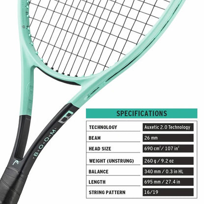 Head Boom Team L 2024 Tennis Racket (Unstrung)