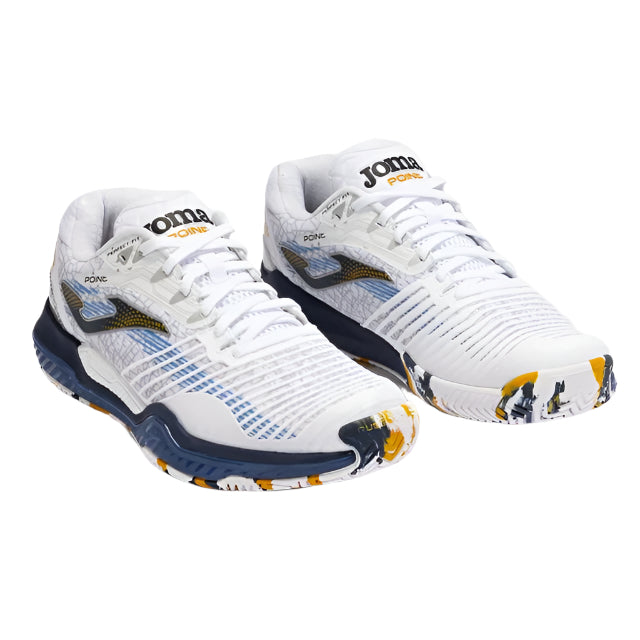 Joma T.Set Men 2402 Tennis Shoes | White & Blue