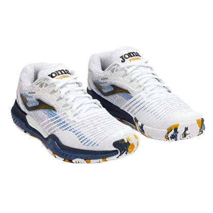 Joma T.Set Men 2402 Tennis Shoes | White & Blue