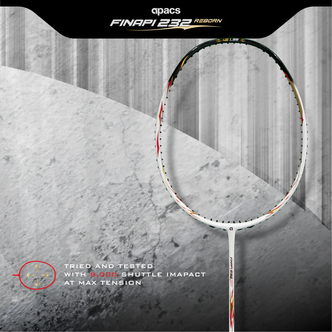 Apacs Finapi 232 Reborn Badminton Racket (Unstrung)