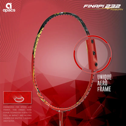 Apacs Finapi 232 Reborn Badminton Racket (Unstrung)