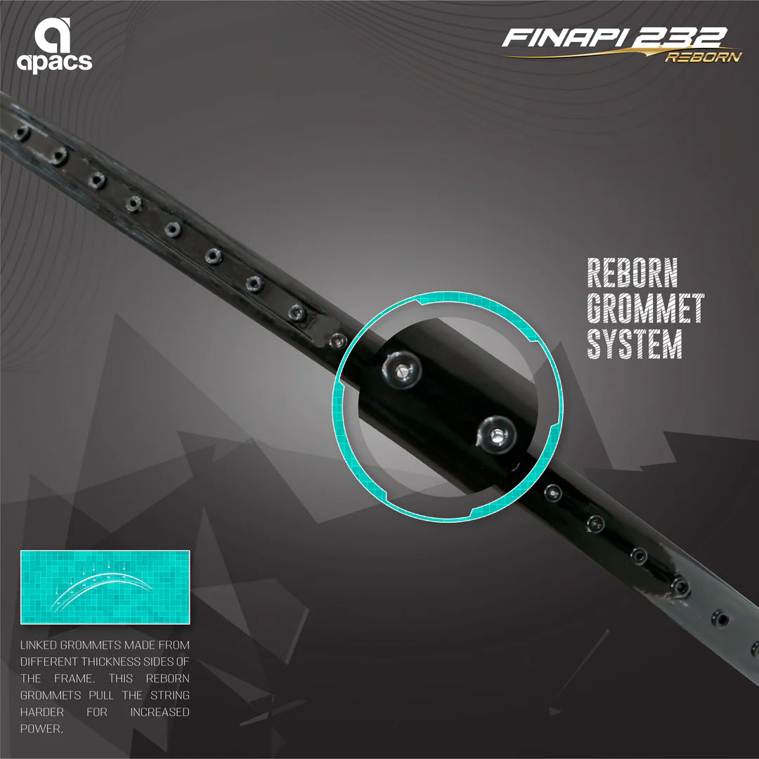 Apacs Finapi 232 Reborn Badminton Racket (Unstrung)