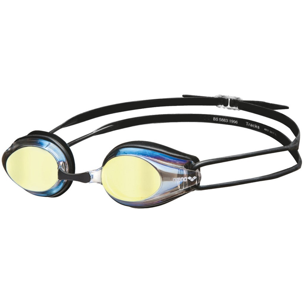 Arena Tracks Mirror Racing Goggle | Black- Blue Multi