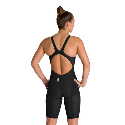 Arena Women's Powerskin Carbon Glide | Openback | Black-Gold