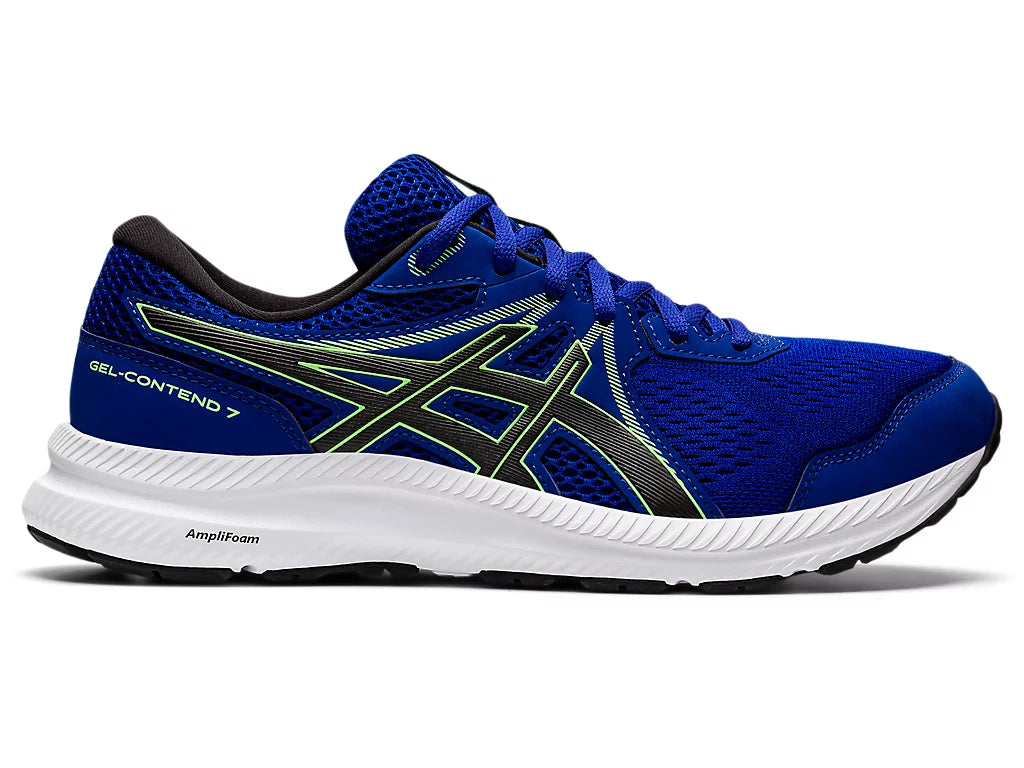 Asics Gel - Contend 7 Men's Running Shoes - Monaco Blue/Black – Achivr