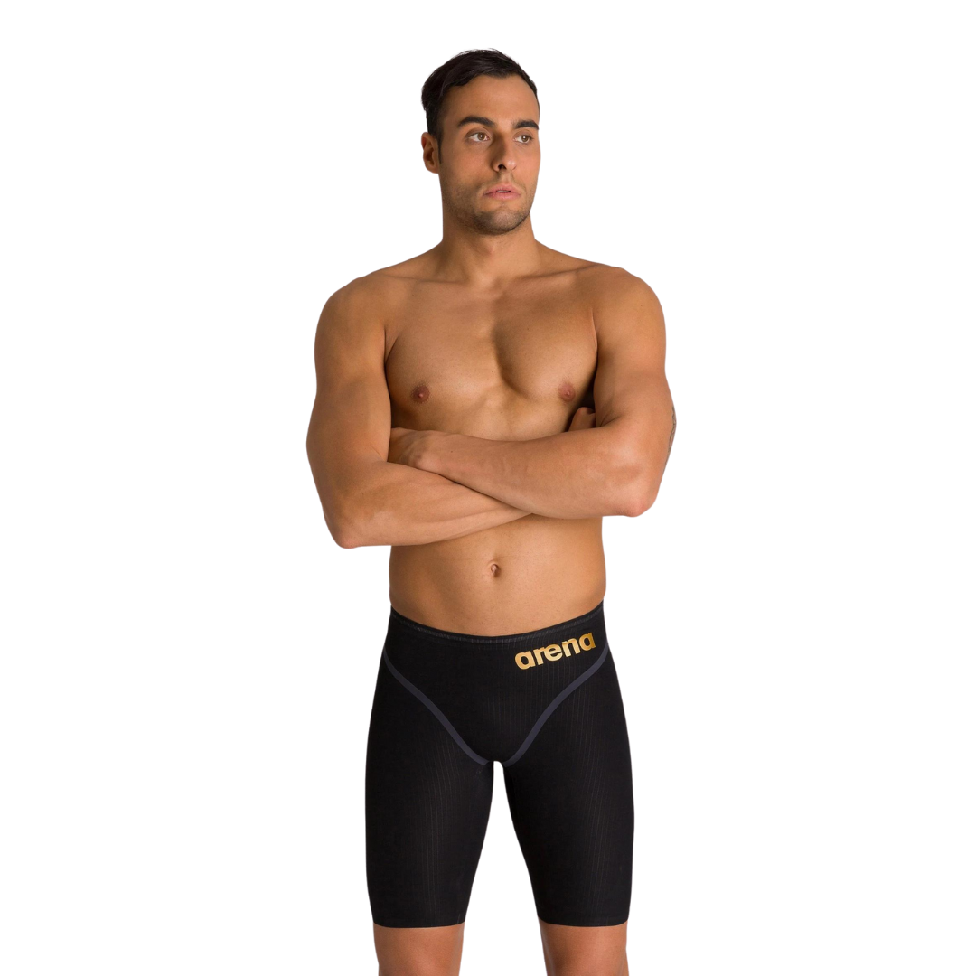 Arena Men's Powerskin Carbon Core FX Jammer | Black Gold