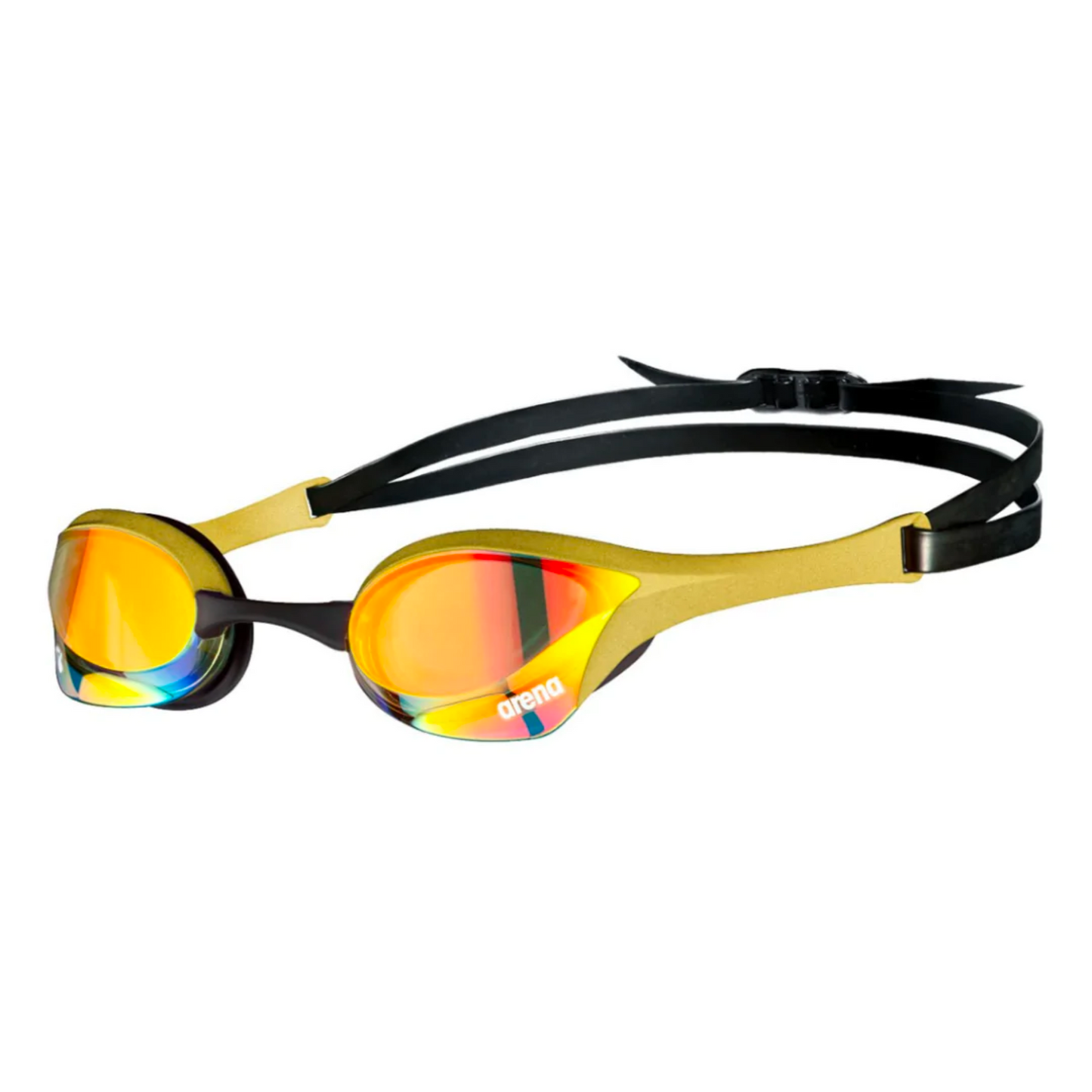 Arena Cobra Ultra Swipe Mirror Racing Goggle | Yellow Copper- Gold