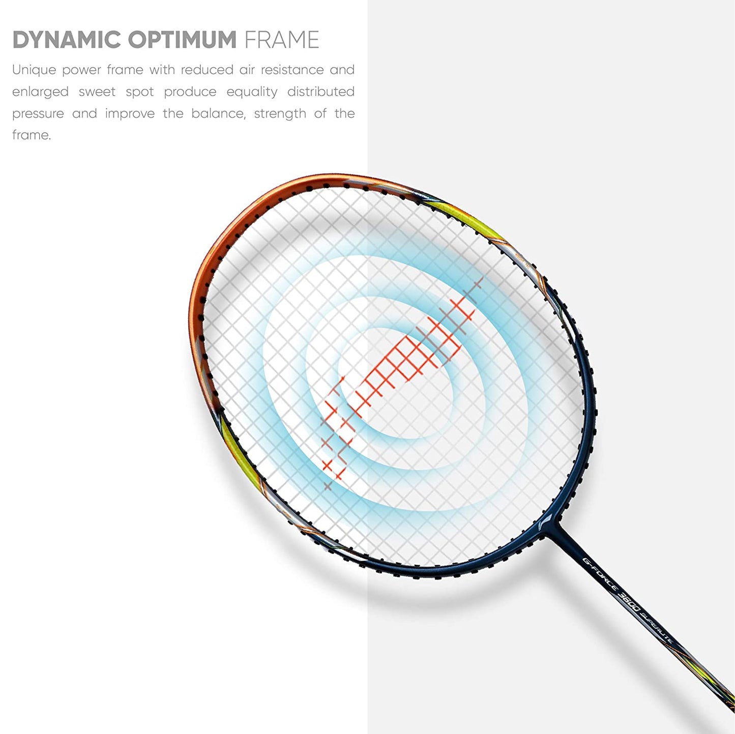 Li-Ning G-Force Superlite 3800 (Strung)