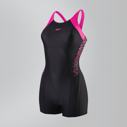 Speedo Girls Boom Splice Legsuit