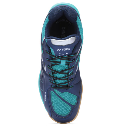 Yonex Tour Force Badminton Shoes Navy Turquoise