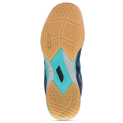 Yonex Tour Force Badminton Shoes Navy Turquoise