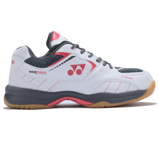 Yonex Tour Force Badminton Shoes White Dark Grey