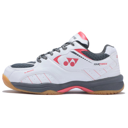 Yonex Tour Force Badminton Shoes White Dark Grey