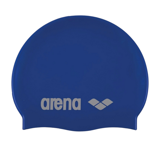 Arena Classic Silicone Swimming Cap | Sky Blue - White