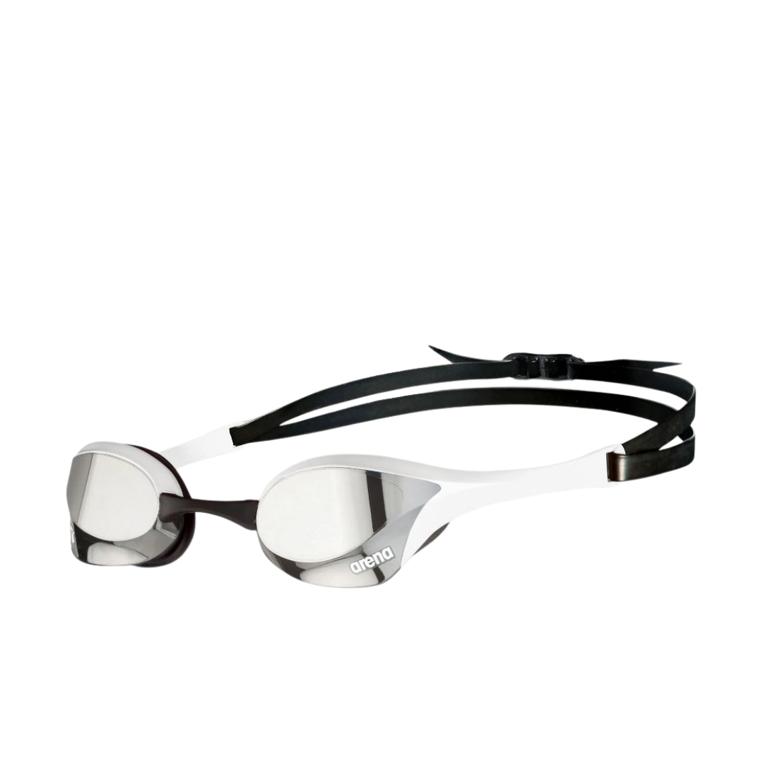 Arena Cobra Ultra Swipe Mirror Racing Goggle | Silver- White