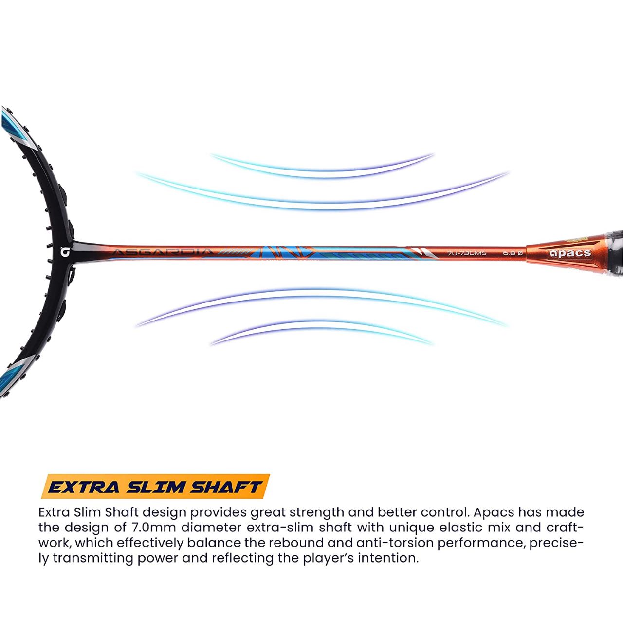 Asgardia Control Apacs Badminton Racket