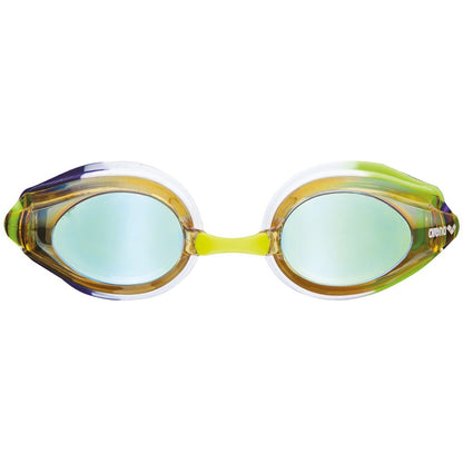 Arena Tracks Mirror Racing Goggle | Yellow- Purple Green